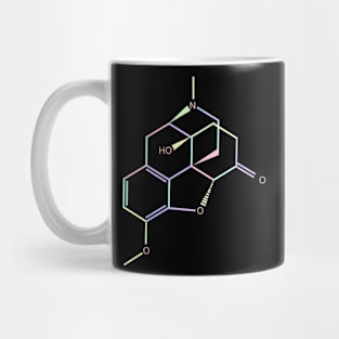 Oxycontin Kawaii Pastel Rainbow Molecule Mug